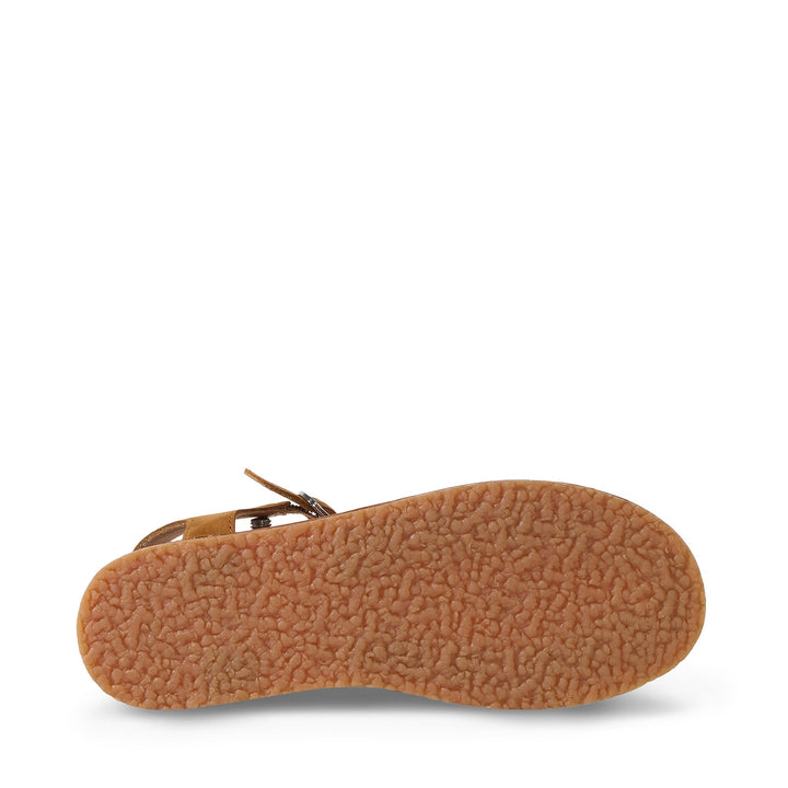 Sandalias unisex marrones con parte superior de ante 5
