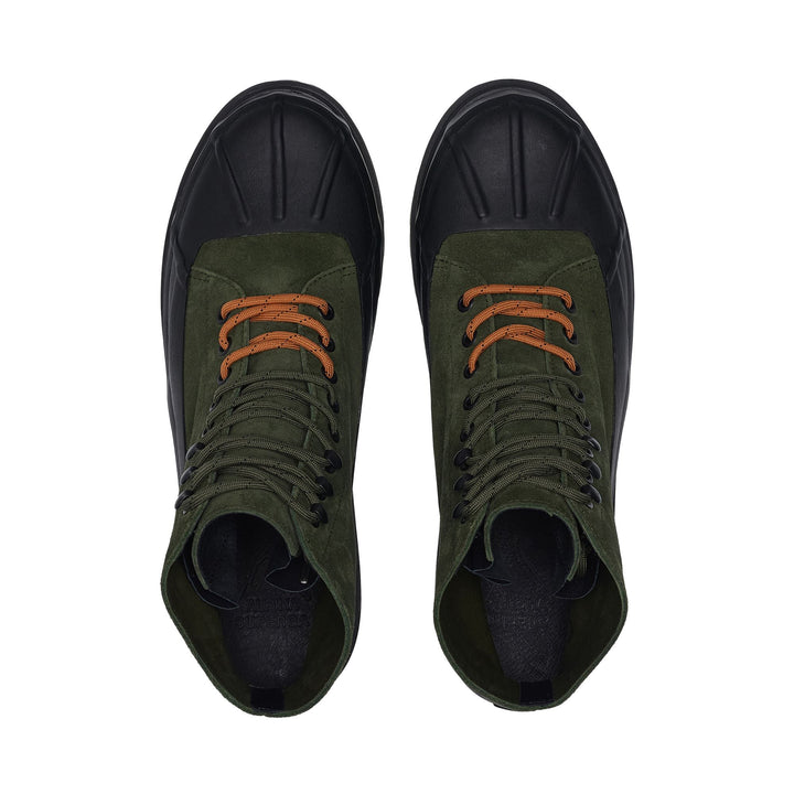 3343 ALPINA DUCK FLESH OUT - Ankle Boots - Laced - Unisex - Green Grass-Black 4