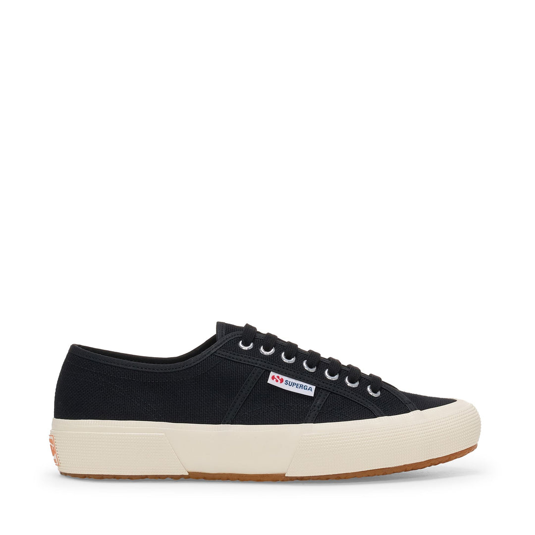 Unisex Black Low Cut Sneakers with Cotton Upper 01