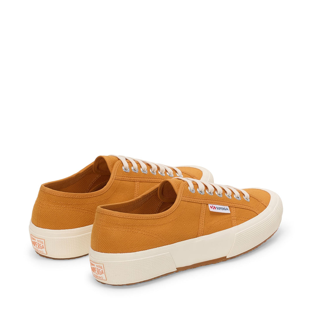 Braune Unisex Low Cut Sneakers mit Obermaterial aus Baumwolle main