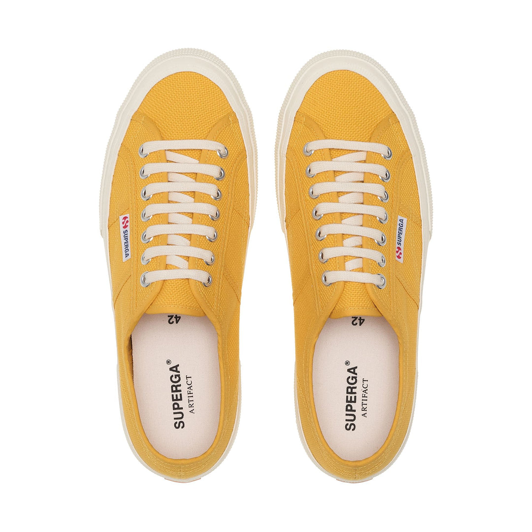 Le Superga Unisex 2750 OG Basso YELLOW BRIGHT-OFF WHITE