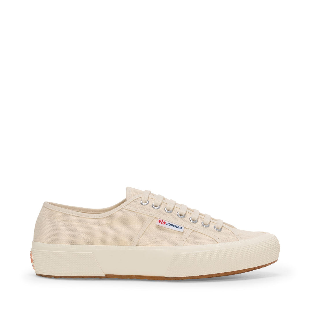 Unisex Beige Low Cut Sneakers with Cotton Upper 01