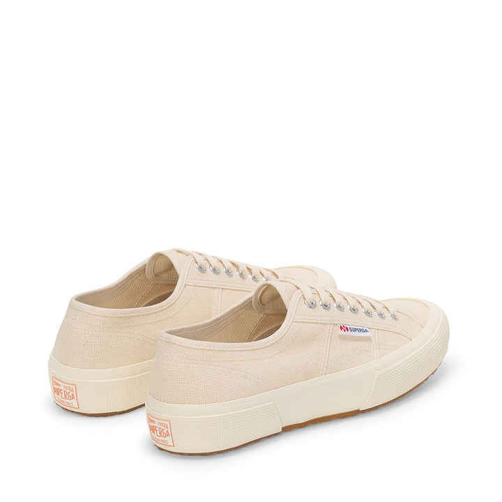 Unisex Beige Low Cut Sneakers with Cotton Upper 3