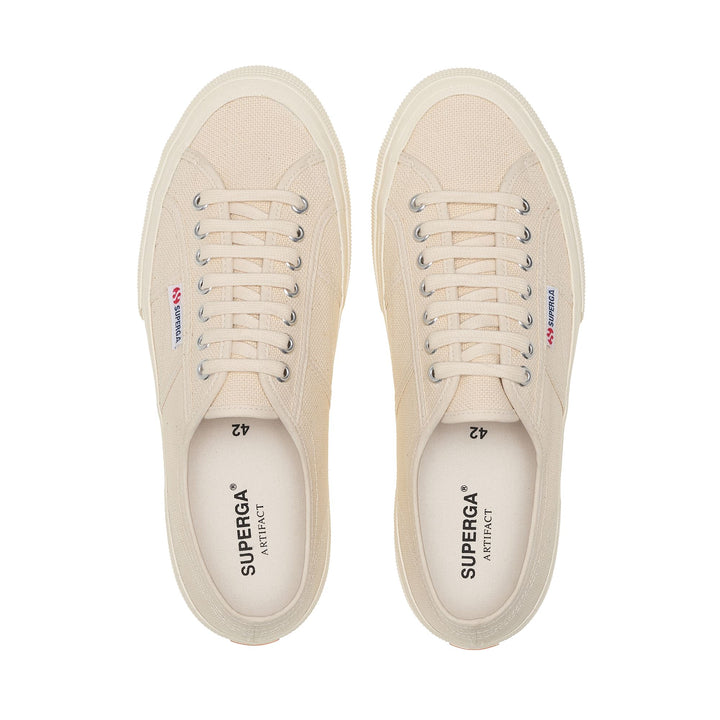 Unisex Beige Low Cut Sneakers with Cotton Upper 4