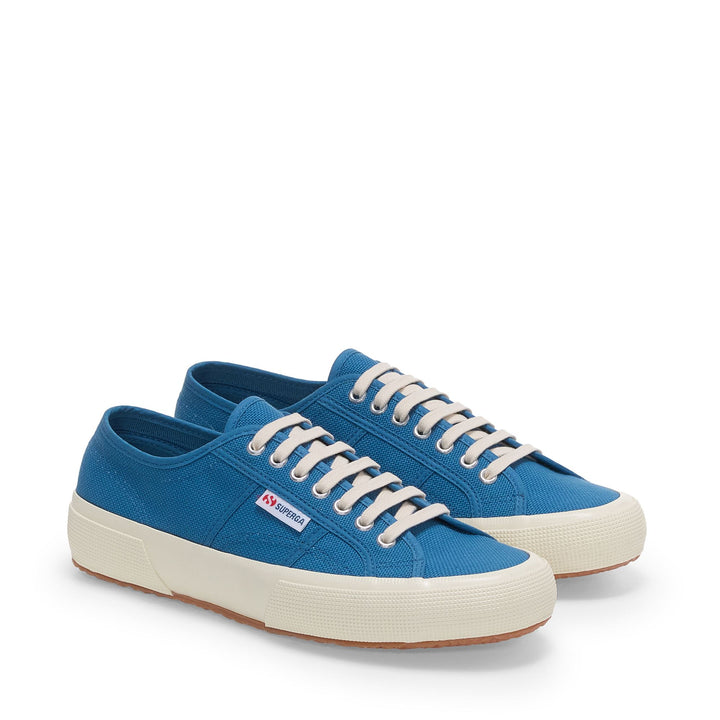 Unisex Blue Low Cut Sneakers with Cotton Upper 2