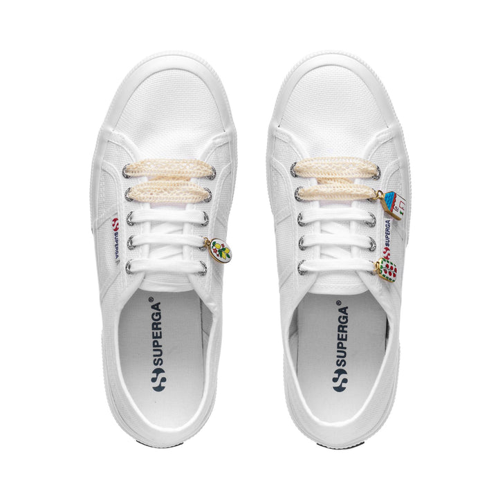 2750 CHARMS MEDITERRANEAN - Le Superga - Sneaker - Woman - WHITE-RED-YELLOW-GREEN 4