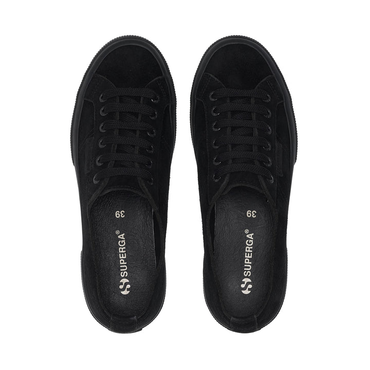 2750 SUEDE - Le Superga - Scollatura Bassa - Donna - Total Black 4
