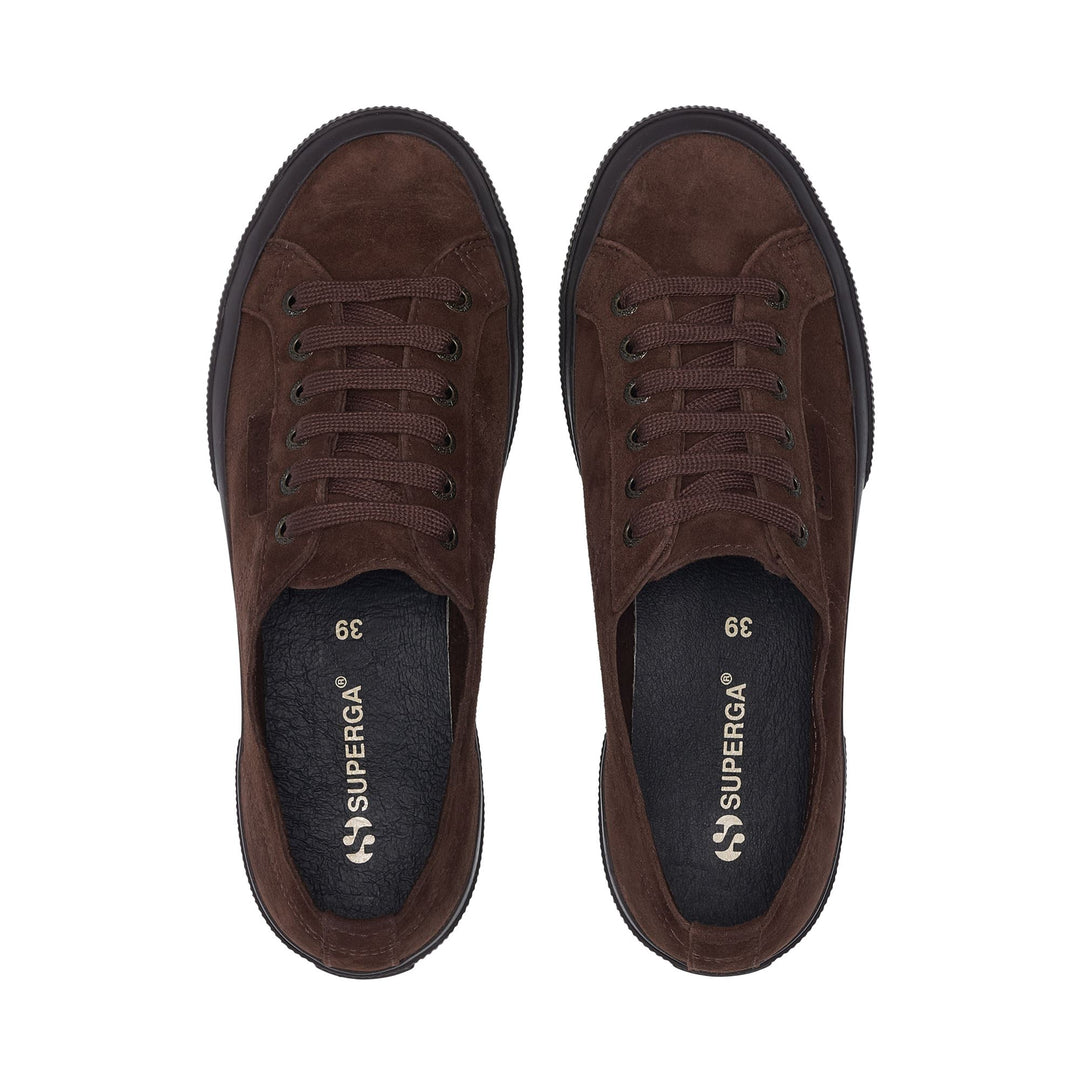 2750 SUEDE - Le Superga - Décolleté - Femme - Total Dk Chocolate main