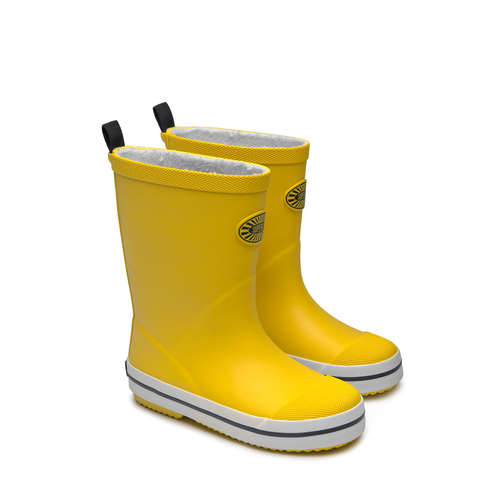 735 RUBBER BOOTS - Rubber Boots - High Cut - Kid unisex - Yellow Lemon 02
