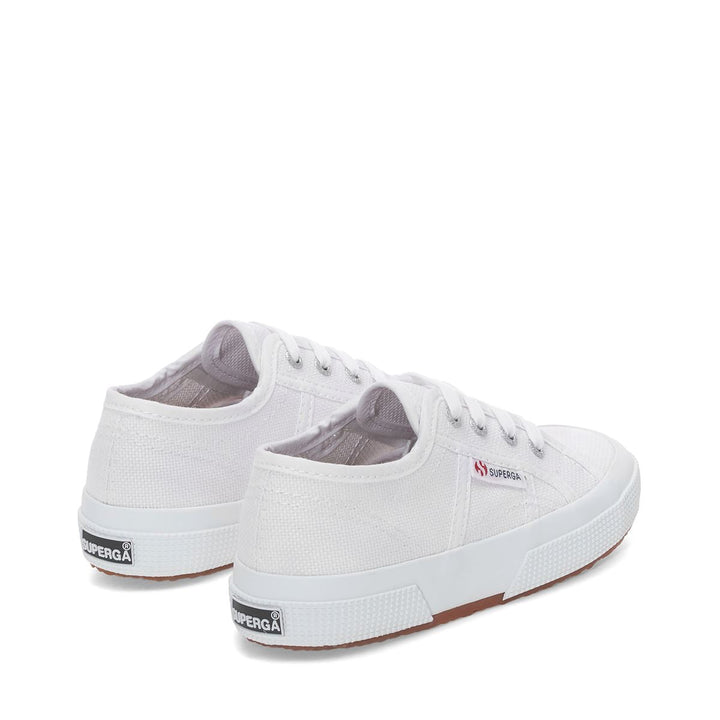 Children's Sneakers in White with Cotton Upper 3