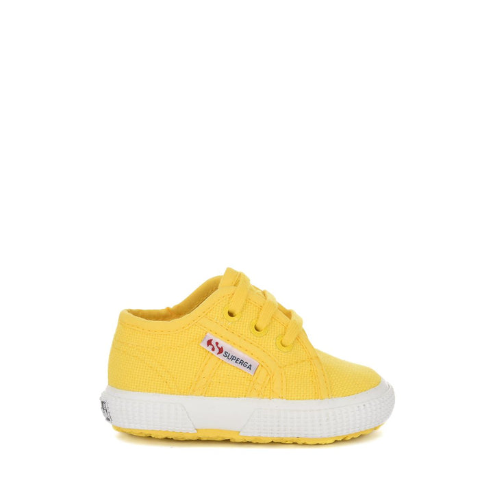 Sneakers per Bambini Colore Giallo con Tomaia in Cotone 1