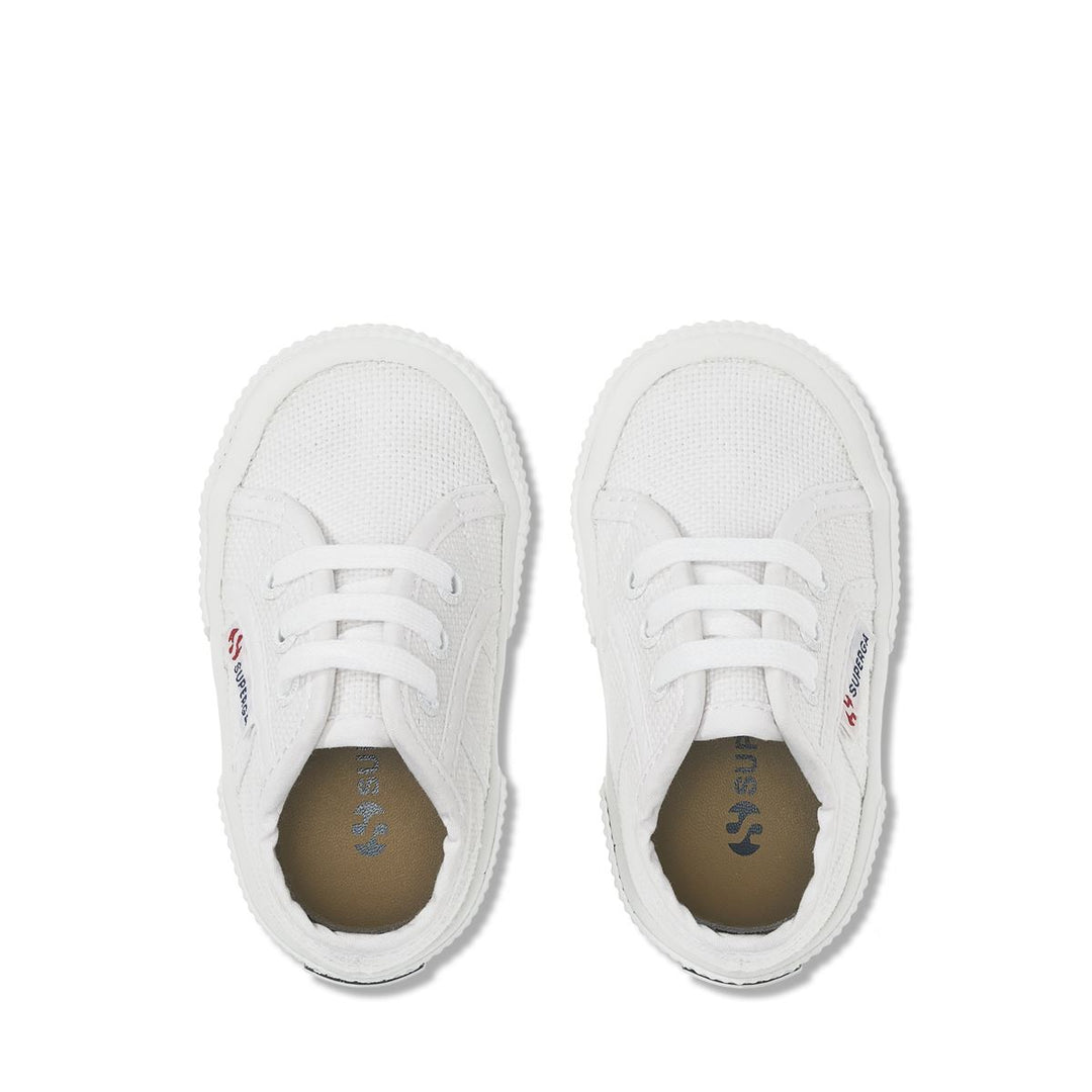 Zapatillas para Niños Color Blanco con Empeine de Algodón main