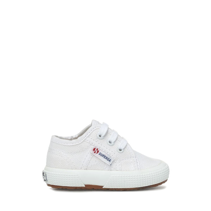 Zapatillas para Niños Color Blanco con Empeine de Algodón 1