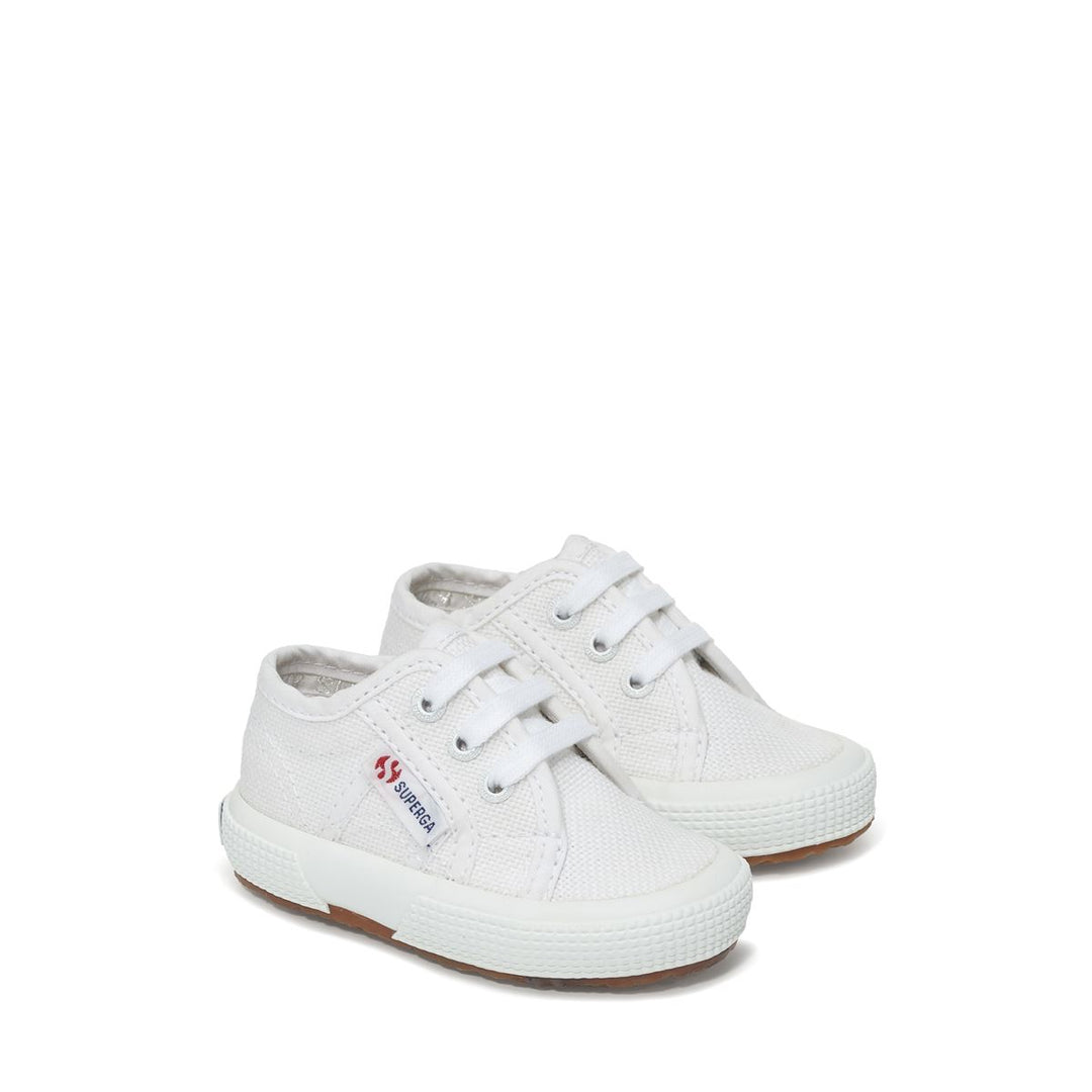 Zapatillas para Niños Color Blanco con Empeine de Algodón main