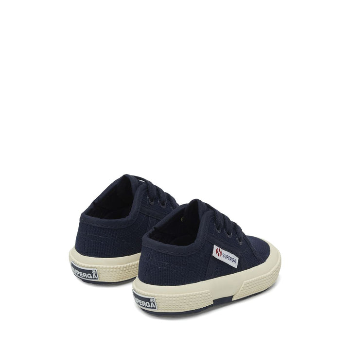 Zapatillas para Niños Color Azul con Empeine de Algodón 3
