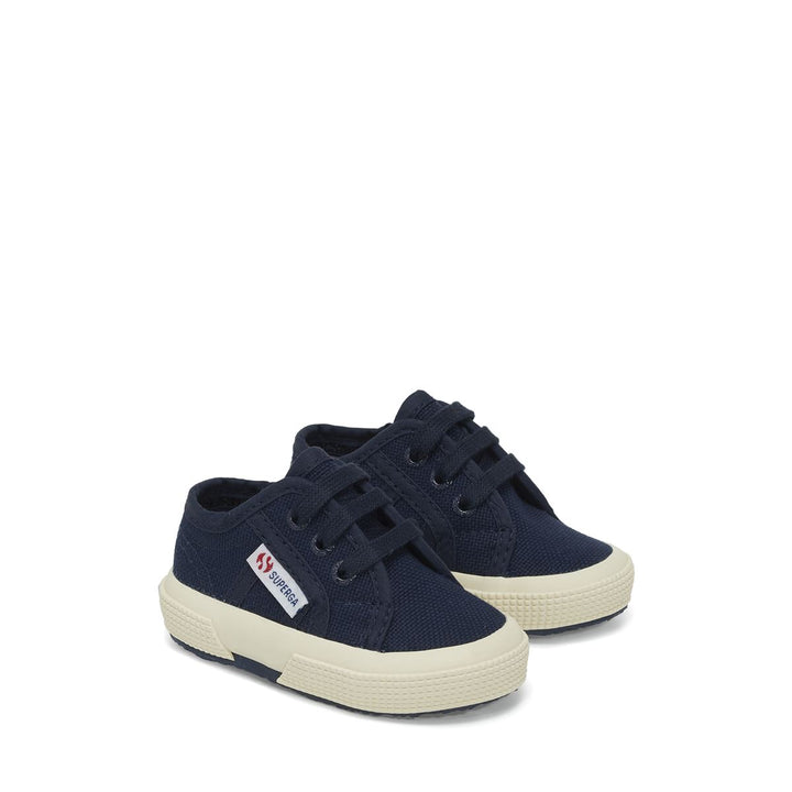 Zapatillas para Niños Color Azul con Empeine de Algodón 2
