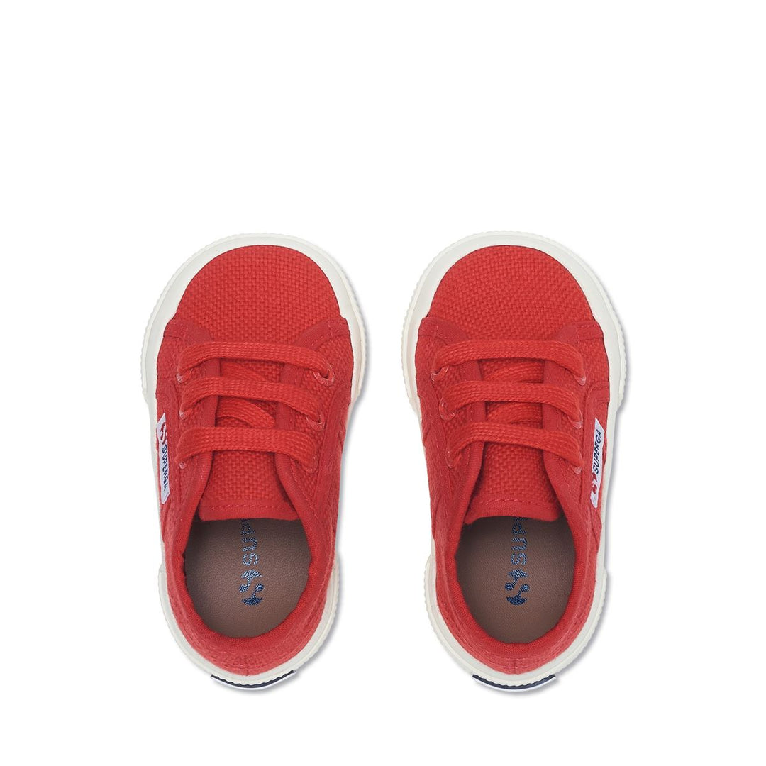 Sneakers per Bambini Colore Rosso con Tomaia in Cotone main