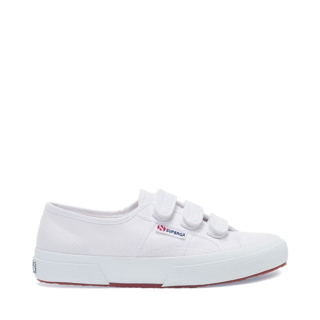 Unisex White Sneakers with Cotton Upper 01