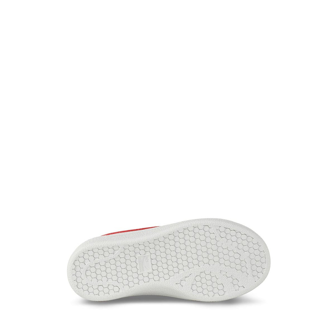 Zapatillas blancas bajas para niños con parte superior sintética main