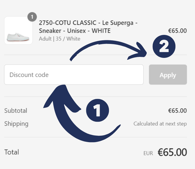 How can I activate a discount code?