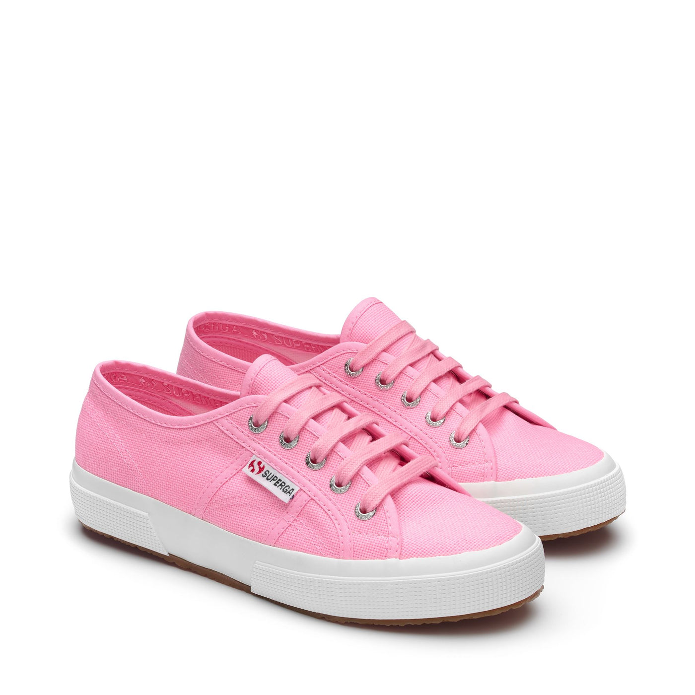 Le Superga Unisex 2750-COTU CLASSIC Sneaker COTTON CANDY Dressed Front (jpg Rgb)	
