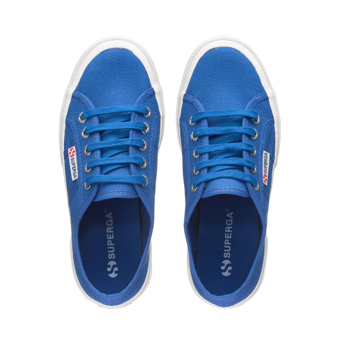 Le Superga Unisex 2750-COTU CLASSIC Sneaker BLUE COLD Dressed Back (jpg Rgb)		