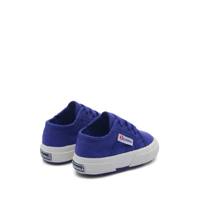 Le Superga Kid unisex 2750 BABY CLASSIC Sneaker BLUE SPECTRUM-FAVORIO Dressed Side (jpg Rgb)		