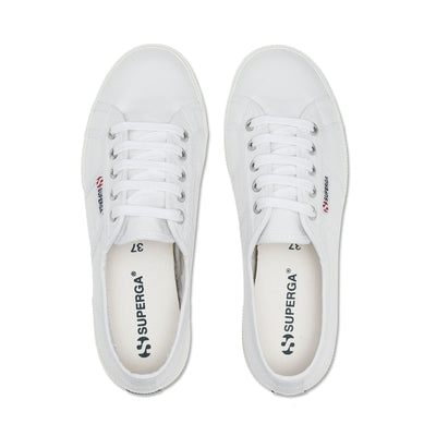 Sneakers Unisex 2950-COTU Low Cut WHITE Dressed Back (jpg Rgb)		