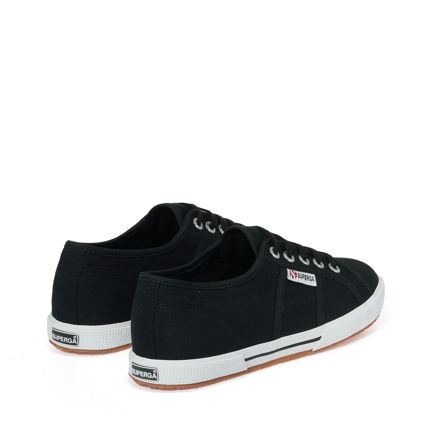 Sneakers Unisex 2950-COTU Low Cut BLACK Dressed Side (jpg Rgb)		