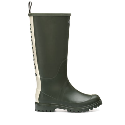 Rubber Boots Unisex 799 RUBBER BOOTS LETTERING High Cut GREEN SHERWOOD Photo (jpg Rgb)			