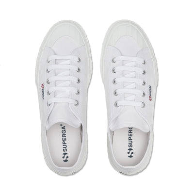 Sneakers Unisex 2630 STRIPE Low Cut WHITE Dressed Back (jpg Rgb)		
