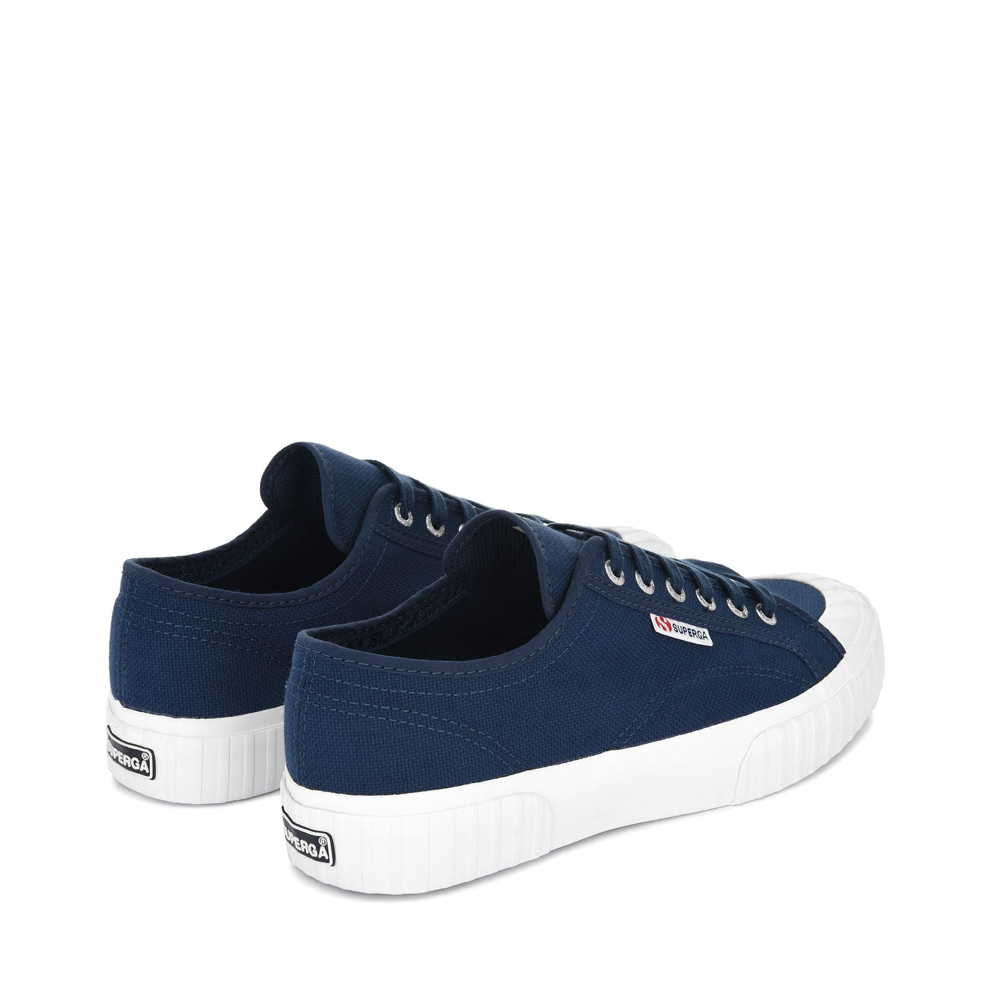Sneakers Unisex 2630 STRIPE Low Cut BLUE INSIGNIA Dressed Side (jpg Rgb)		
