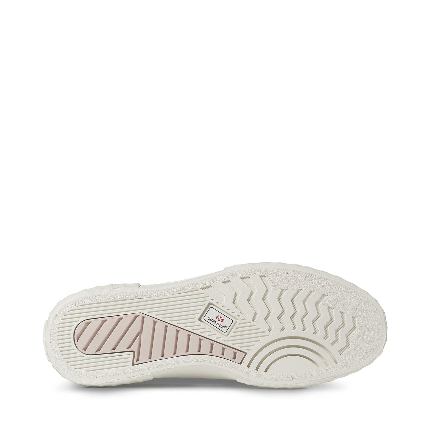 Sneakers Unisex 2630 STRIPE Low Cut PINK SKIN-WHITE AVORIO Detail (jpg Rgb)			