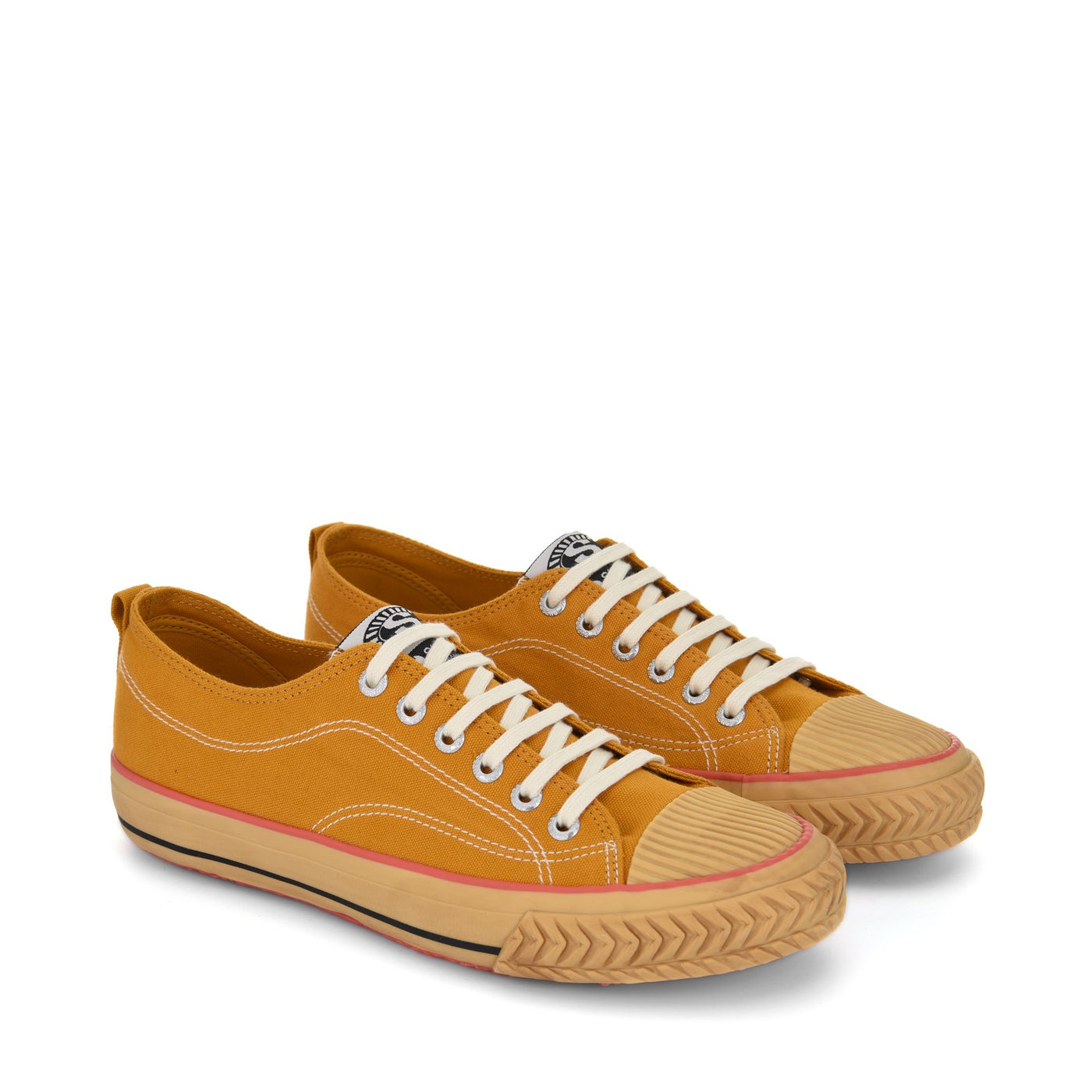 Sneakers Unisex 289 COLLEGE Low Cut YELLOW GOLDEN Dressed Front (jpg Rgb)	