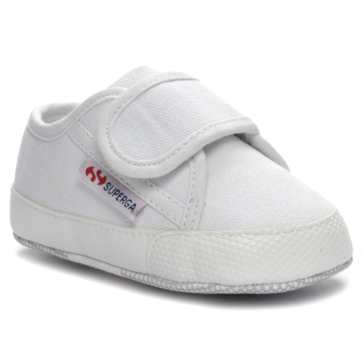 Sneakers Kid unisex 4006 BABY STRAP Low Cut WHITE | superga Detail Double				