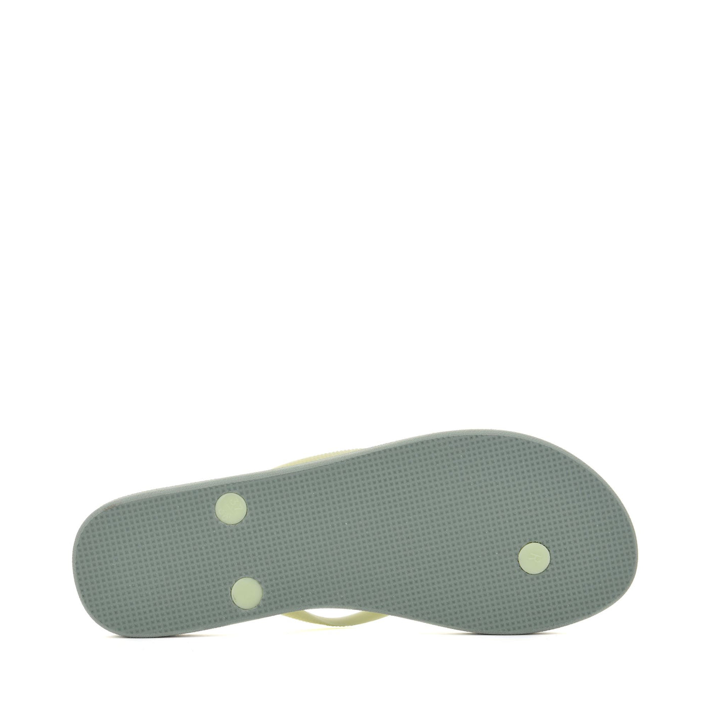 Slippers Woman 4121 FLIP FLOPS Flip-Flop GREEN SAGE-GREEN LT Detail (jpg Rgb)			