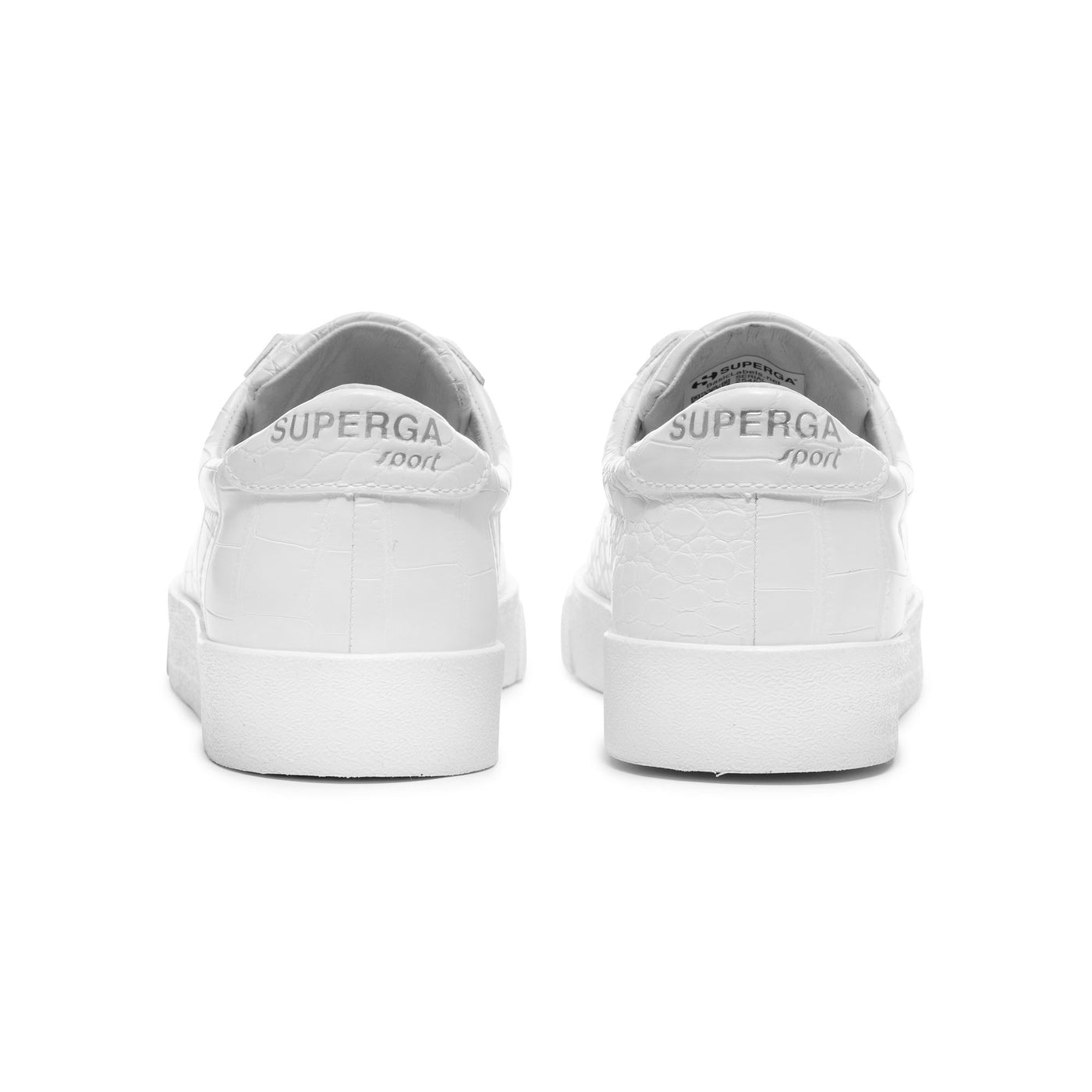 Sneakers Unisex 2869 CLUB S CROCO Low Cut WHITE Detail (jpg Rgb)			