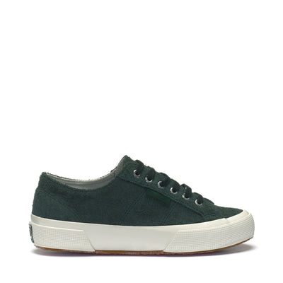 Le Superga Unisex 2750 OG HAIRY SUEDE Low Cut GREEN DK FOREST-FAVORIO Photo (jpg Rgb)			