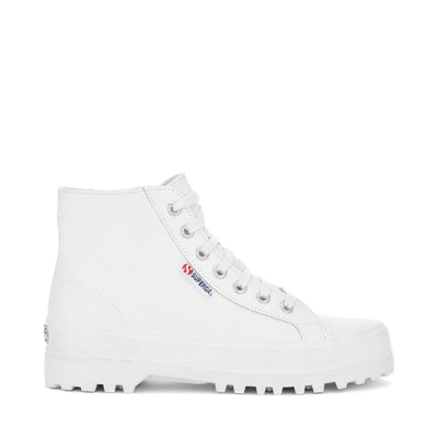 Ankle Boots Unisex 2341 ALPINA NAPPA Laced WHITE Photo (jpg Rgb)			