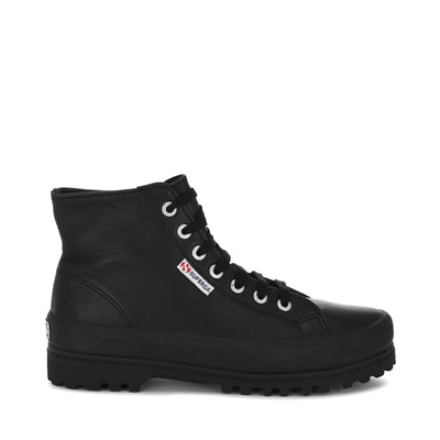 Ankle Boots Unisex 2341 ALPINA NAPPA Laced FULL BLACK Photo (jpg Rgb)			