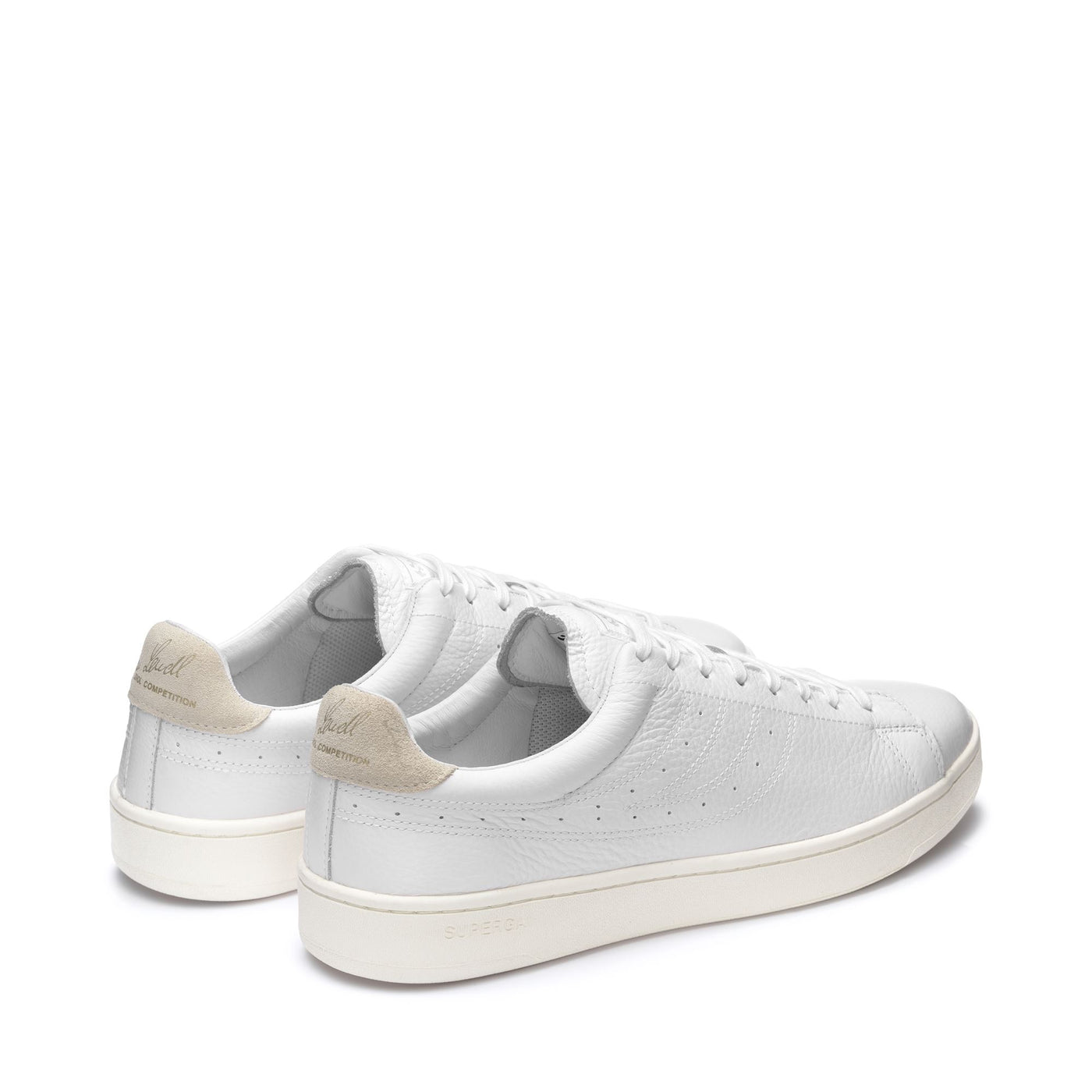 Sneakers Unisex 4833 LENDL MATCH Low Cut WHITE-WHITE AVORIO Dressed Side (jpg Rgb)		